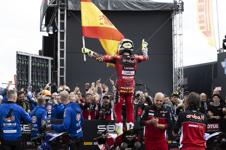 Alvaro Bautista feierte in Assen drei Siege