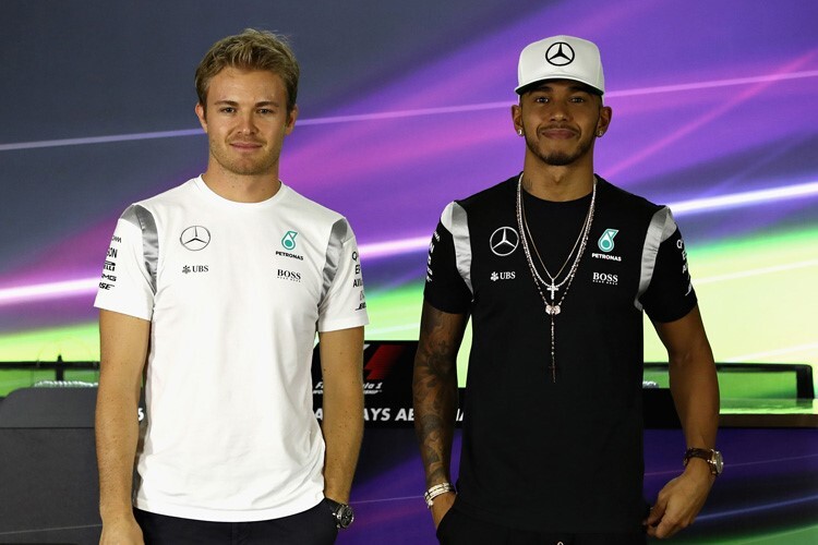 Nico Rosberg und Lewis Hamilton waren jahrelang Stallgefährten und Rivalen