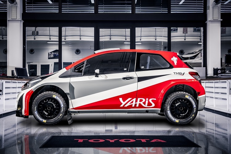 Die Studie des Toyota Yaris WRC