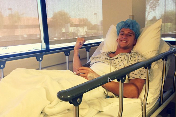 Ken Roczen lag 6 Tage im Krankenbett flach und wurde offenbar operiert