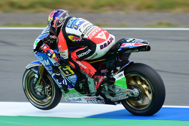 Stefan Bradl beim GP von Assen 2014