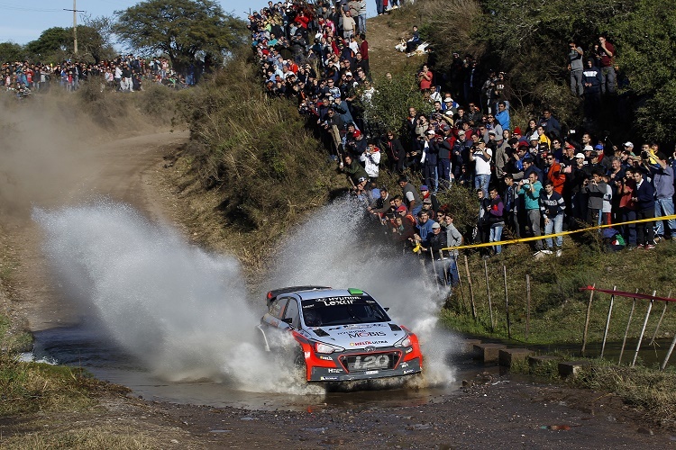 Hayden Paddon ist der neue spitzenreiter in Argentinien