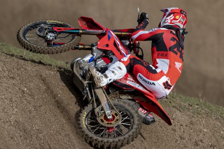 WM-Leader Tim Gajser startet in Mantova von der Pole-Position