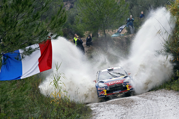 Sébastien Loeb in Spanien