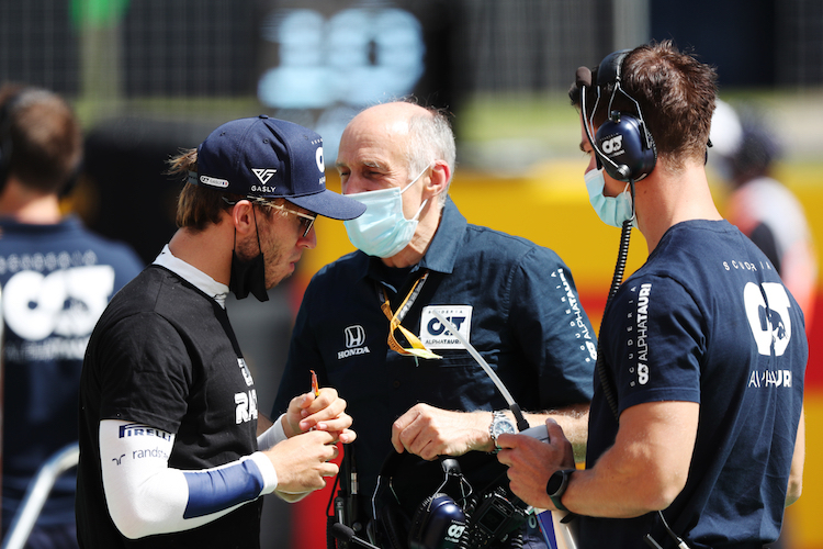 AlphaTauri-Teamchef Franz Tost ist voll des Lobes für Pierre Gasly