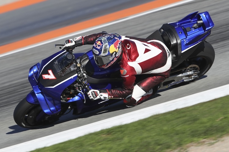 Beim ersten Test ging Toprak Razgatlioglu bewusst vorsichtig zu Werke