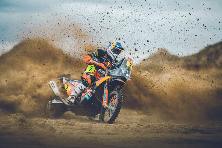 Matthias Walkner auf der Rallye-KTM