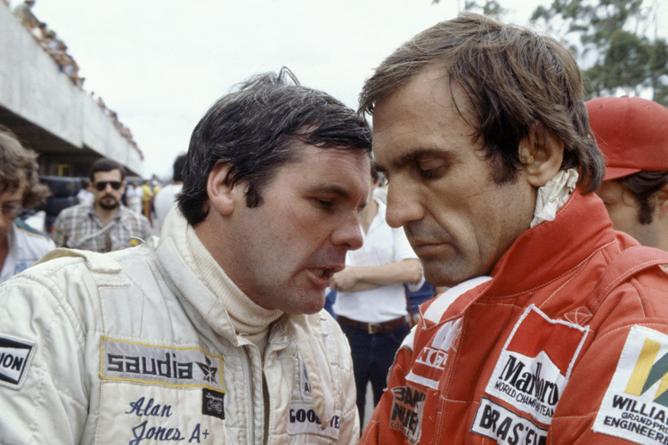 Alan Jones und Carlos Reutemann: Zwei Bullen auf der gleichen Wiese
