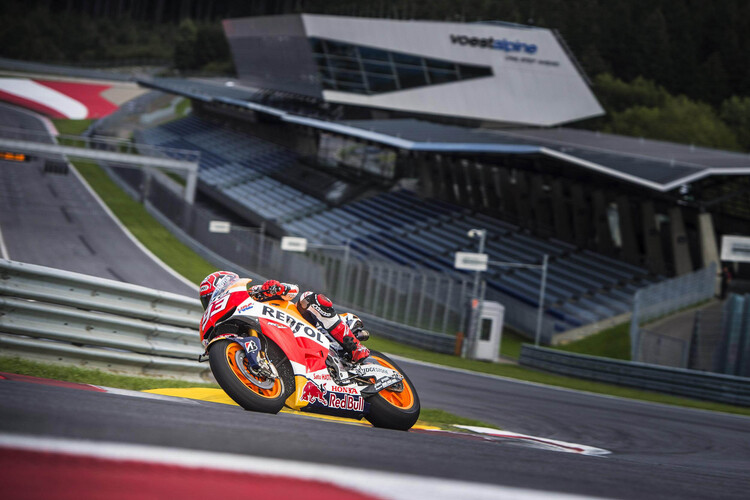 Marc Márquez testete schon im September in Spielberg