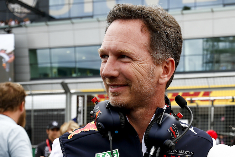 Red Bull Racing-Teamchef Christian Horner