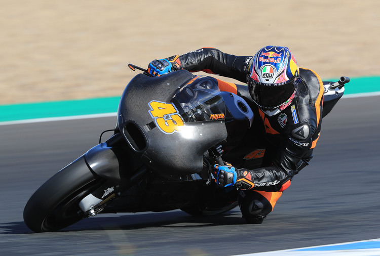 Jack Miller auf der Pramac-Ducati in Jerez