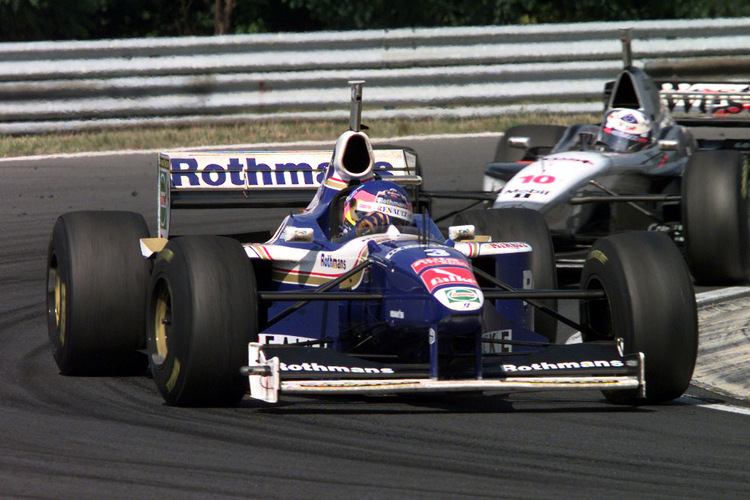 Jacques Villeneuve im Williams-Renault des Jahrgangs 1997.