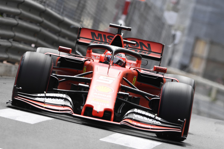 Sebastian Vettel in Monte Carlo