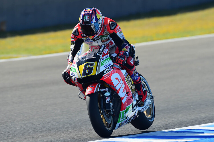 Stefan Bradl im Jerez-Training