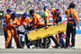 Marc Marquez nach seinem Sturz im Qualifying