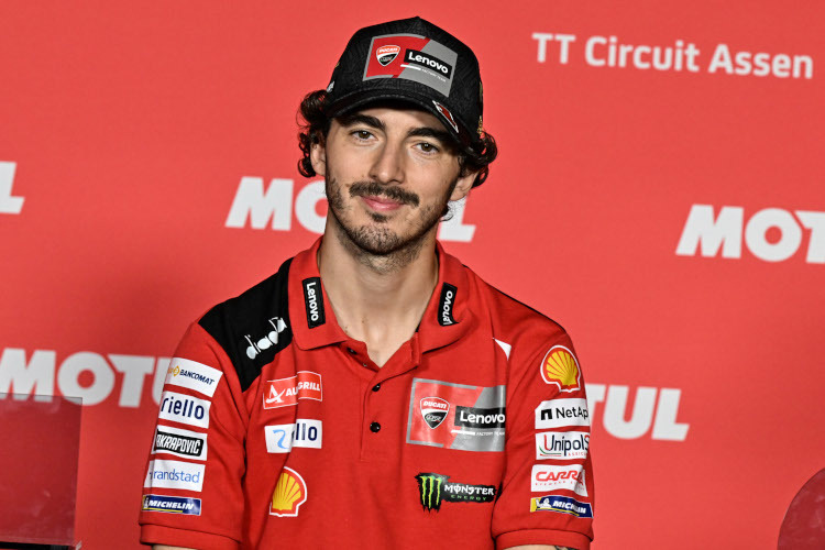 Ducati-Speerspitze Francesco «Pecco» Bagnaia