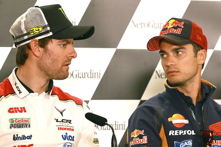 Cal Crutchlow und Dani Pedrosa