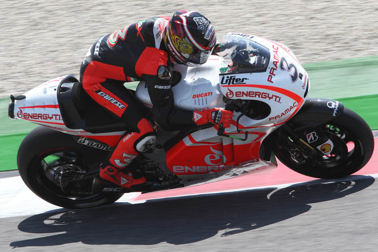 Max Biaggi heute in Mugello