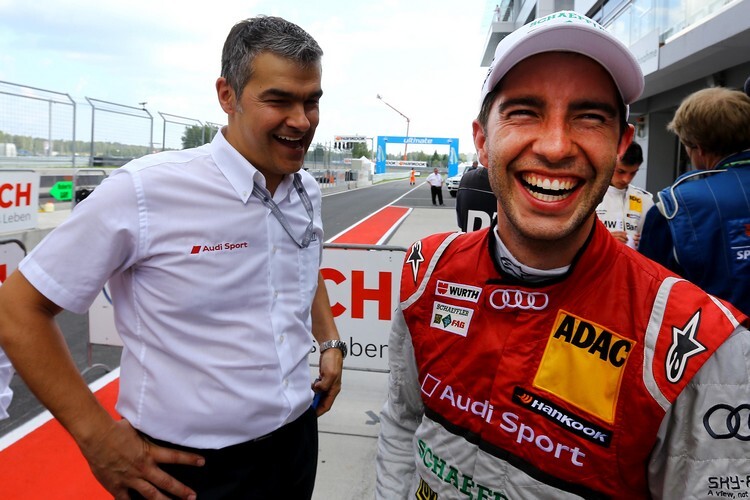 Dieter Gass mit Mike Rockenfeller