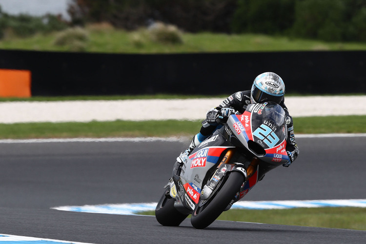 Marcel Schrötter auf Phillip Island