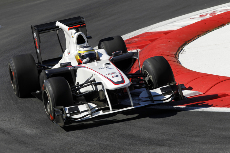 Pedro de la Rosa in Monza