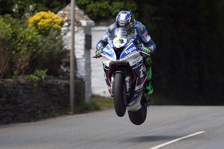 Ian Hutchinson auf der Tyco BMW