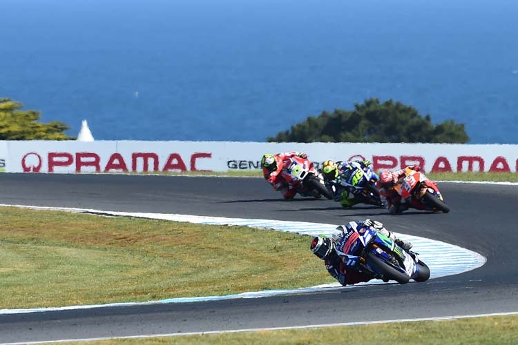 Die MotoGP-Piloten treten bis einschließlich 2026 auf Phillip Island an