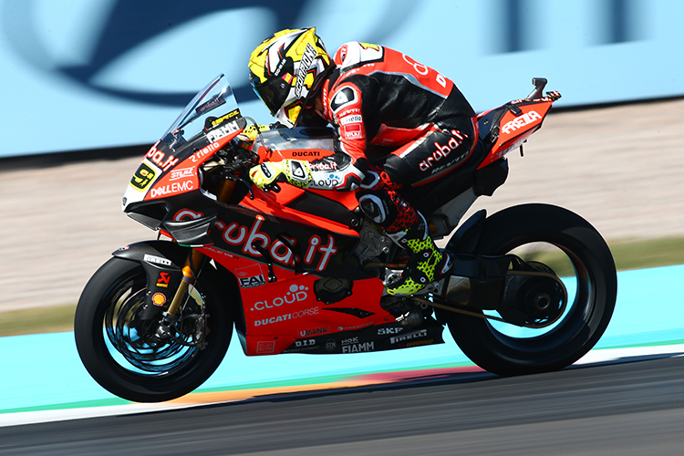 Alvaro Bautista 2019 auf der Ducati V4R