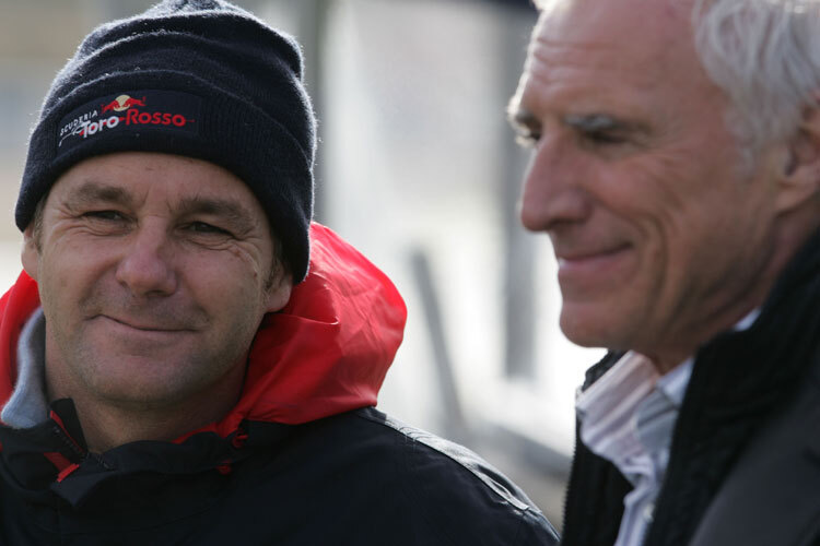 Gerhard Berger und Dietrich Mateschitz