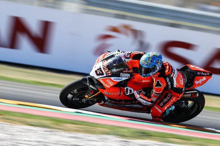 Marco Melandri ist in Argentinien gut drauf