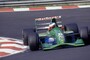 Michael Schumacher mit seinem Jordan 191 in Spa-Francorchamps 1991