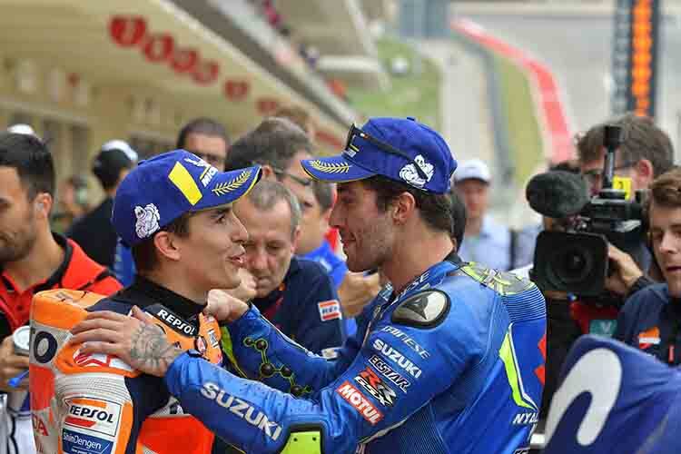 Marc Márquez und Andrea Iannone