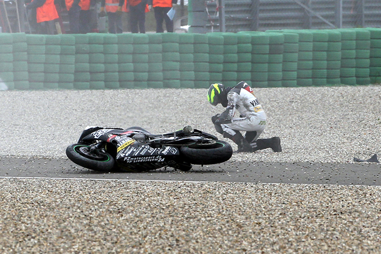 Toni Riedel: Sturzpech in Assen