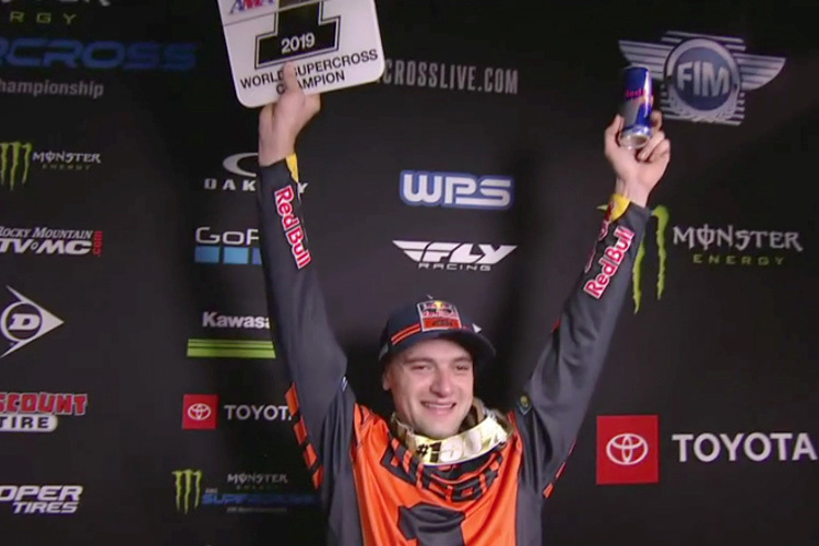 Cooper Webb ist Supercross-Champion 2019