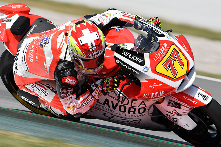 Dominique Aegerter auf der MV Agusta