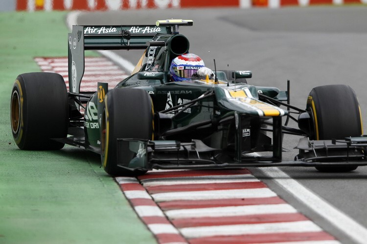 Caterham kam in der Formel 1 auf keinen grünen Zweig