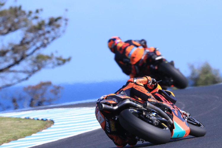 Pol Espargaró und Co. können das Panorama auf Phillip Island nicht genießen