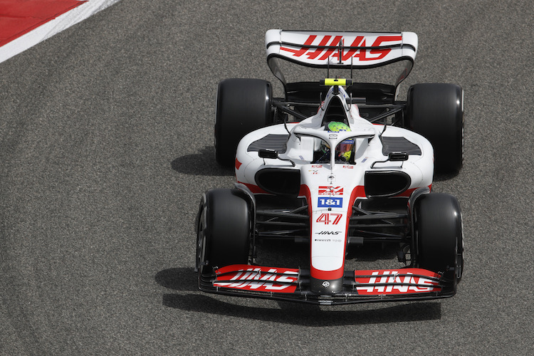 Mick Schumacher im Haas-Renner