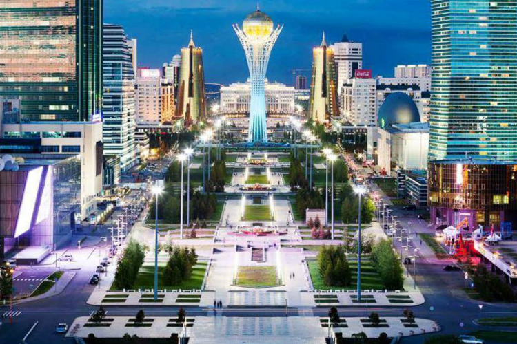 Astana, die Hauptstadt Kasachstans
