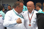Die Leopard-Manager Massimo Vergini und Miodrag Kotur