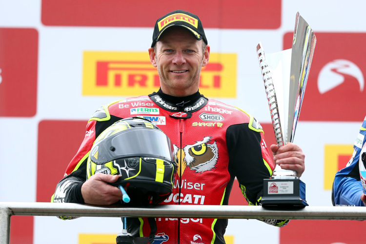 Mit Shane Byrne siegte diesmal einer der BSB-Routiniers