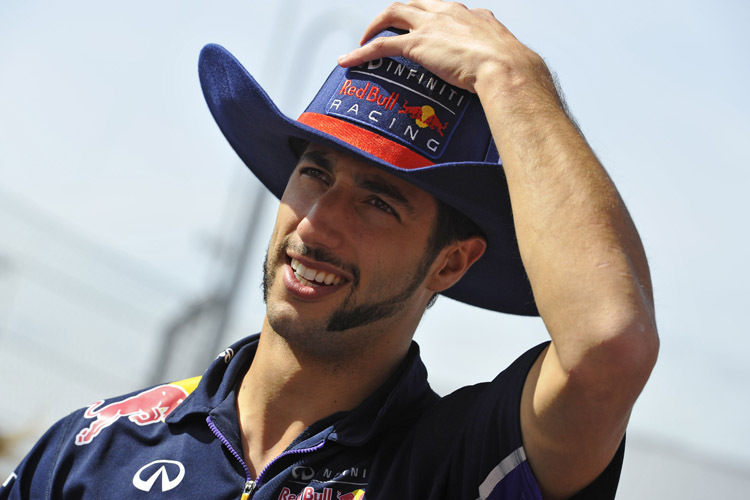 Daniel Ricciardo begeisterte 2014 mit einem ganz besonderen Look