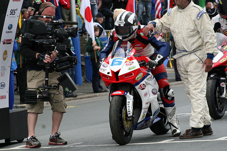 Michael Dunlop am Start