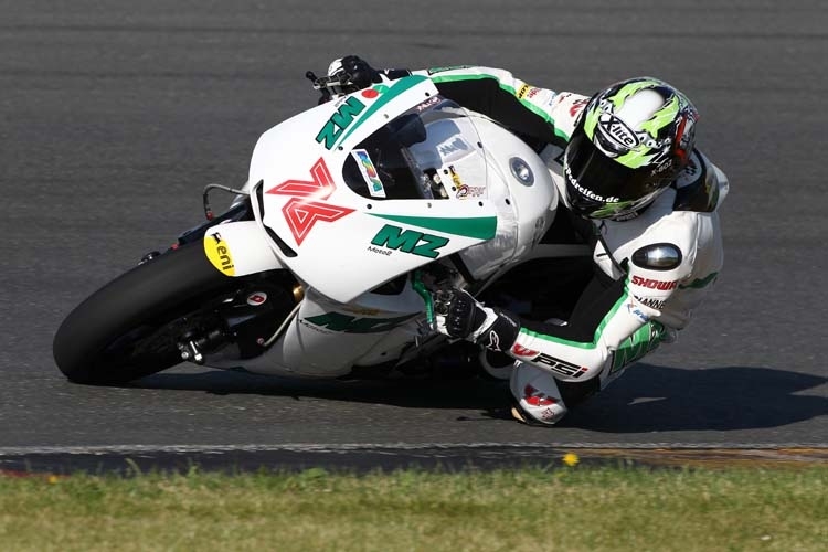 Max Neukirchner auf dem Sachsenring.