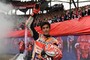Marc Márquez gestern in der RB Arena in Leipzig
