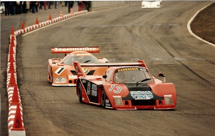 Zolder 1982: Grohs im URD vor Ludwig im Ford C100