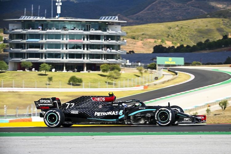 Valtteri Bottas war im ersten freien Training der Schnellste