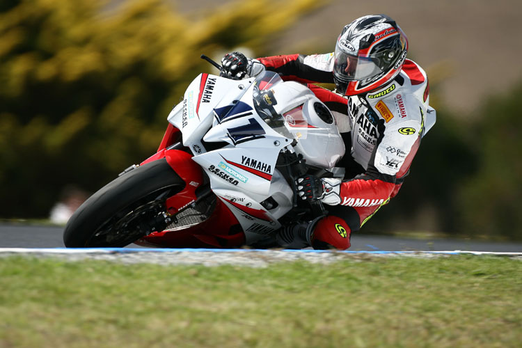 Der Australier Kevin Curtain 2007 auf Phillip Island