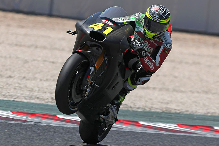 Aleix Espargaró in Barcelona