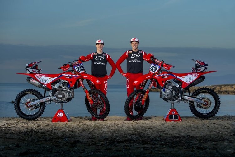 Tim Gajser und Mitch Evans